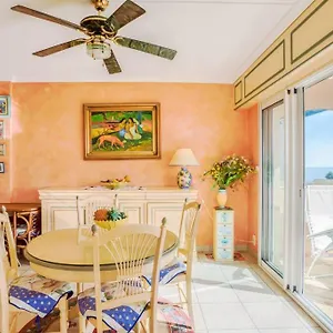 A6- 2 Bdr Incredible Sea View - Ac, Garage & Terrace Antibes